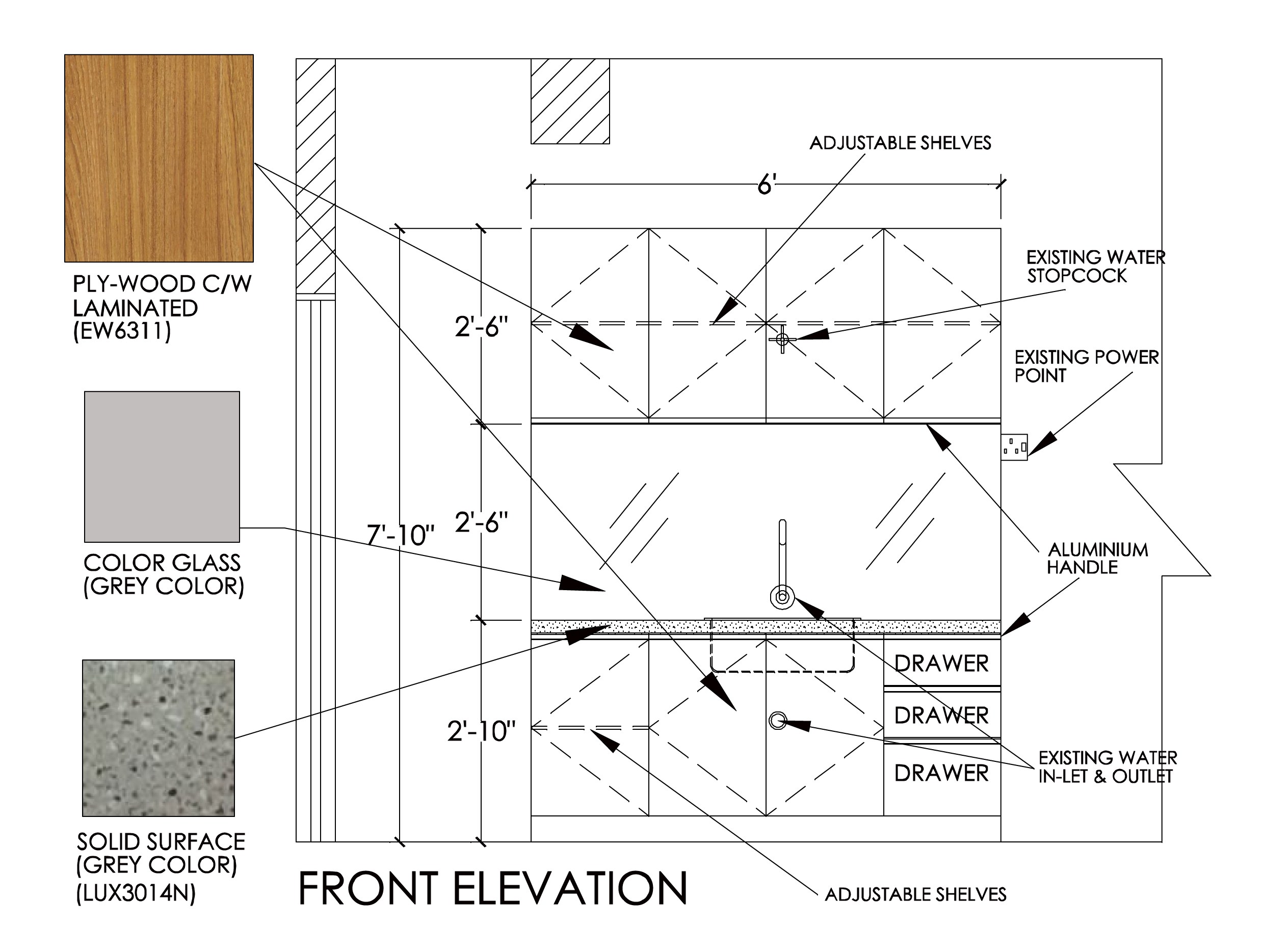 Detail Drawing Fabron Design Interior Design Drawings